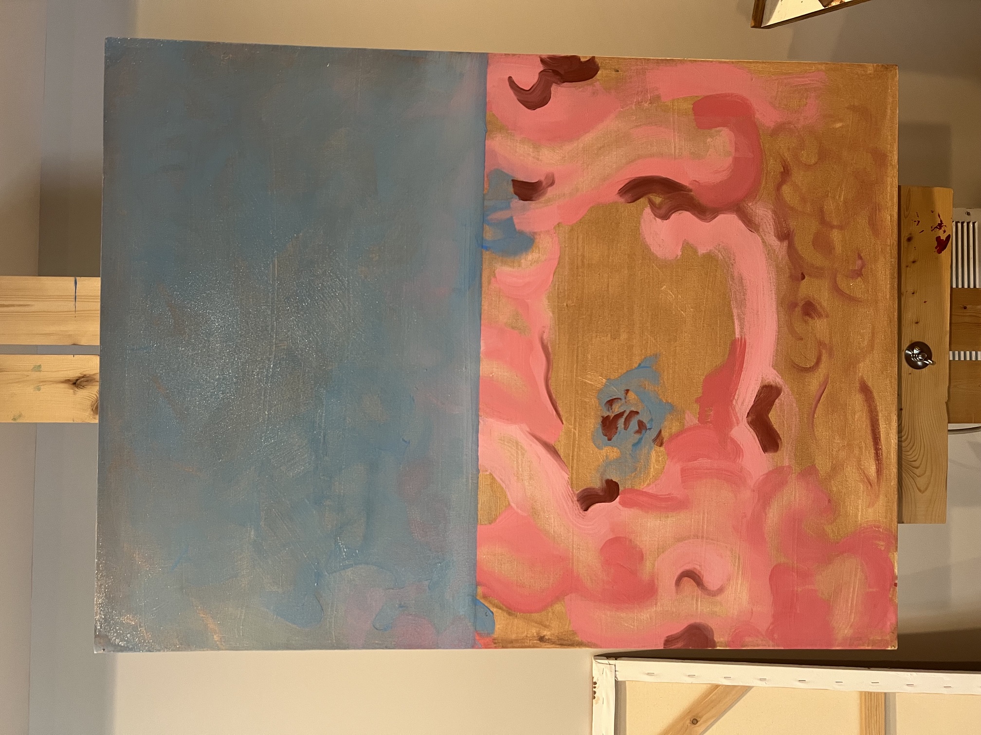 Piece 1 mid-process, Session 2